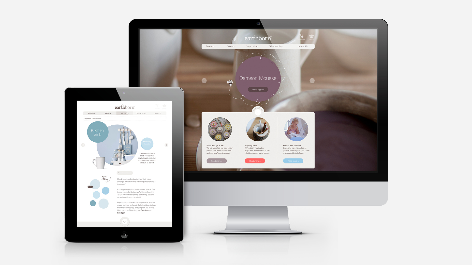 Earthborn Website Design