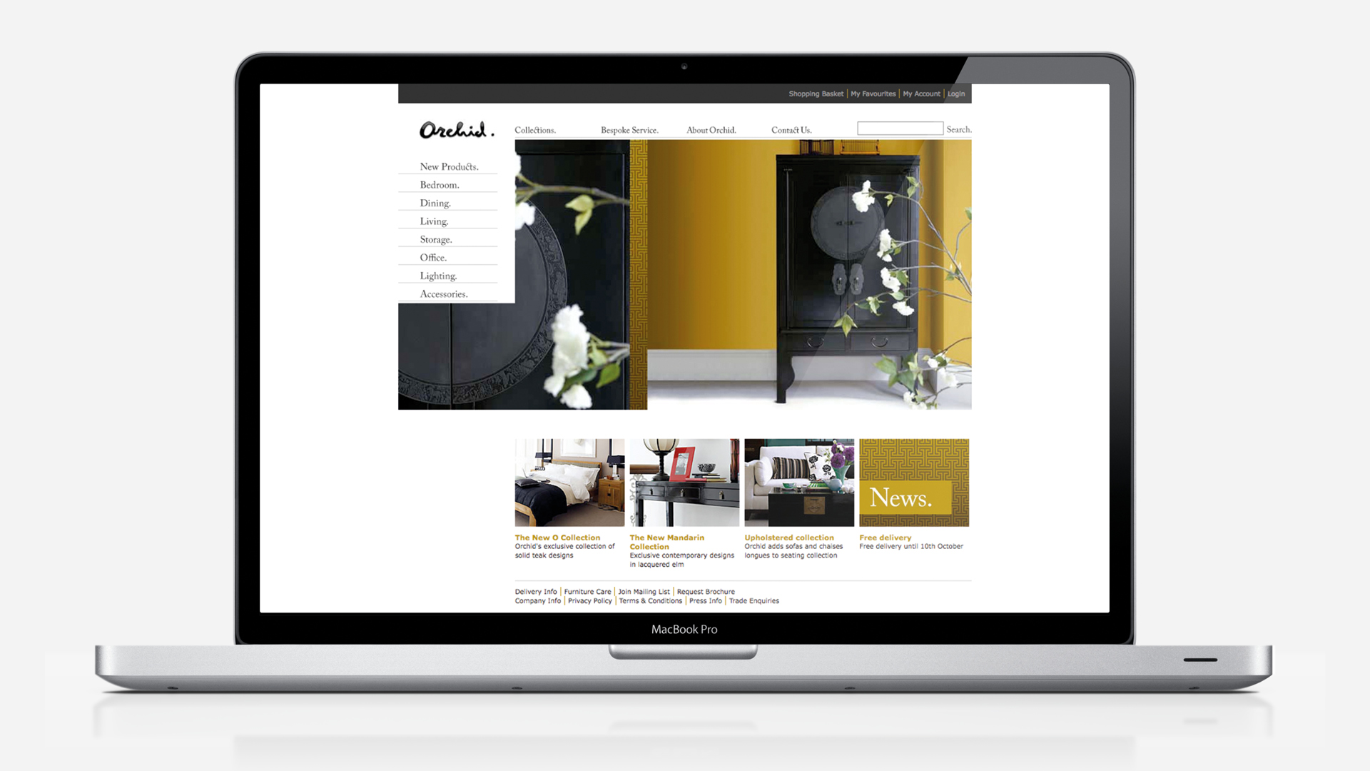 Luxury Furniture Website Design